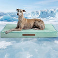 Cooling Dog Bed for Large Dogs, Orthpedic Cooling Pet Bed Dog Crate Mat for by blunique