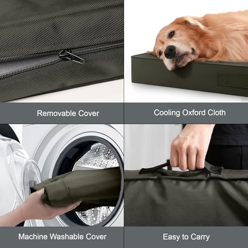 Waterproof Orthopedic Dog Crate Bed - Image 6