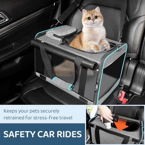 GAPZER Soft-Sided Pet Carrier for Air Travel 18x11x11 Inch, Underseat Cabin - Image 6