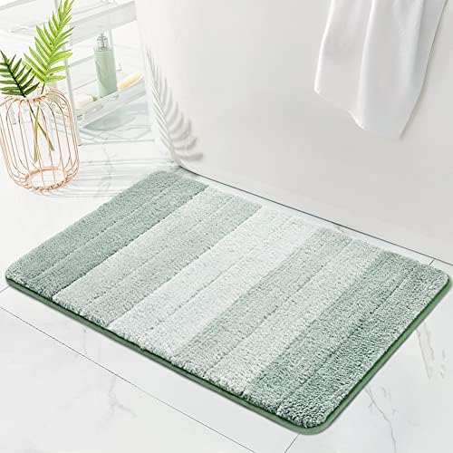 Kmson Ombre Bath Mat for Bathroom, Non Slip Ultra Soft and Thick Water by KMSON