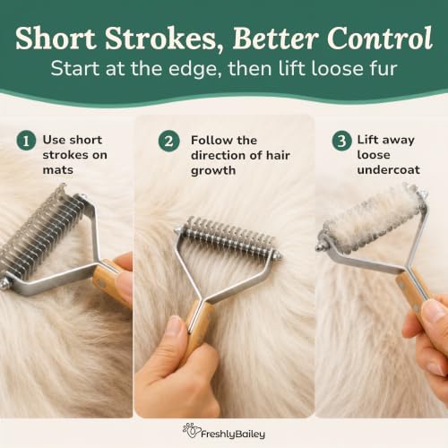 Dematting Comb for Cats and Dogs - Image 4
