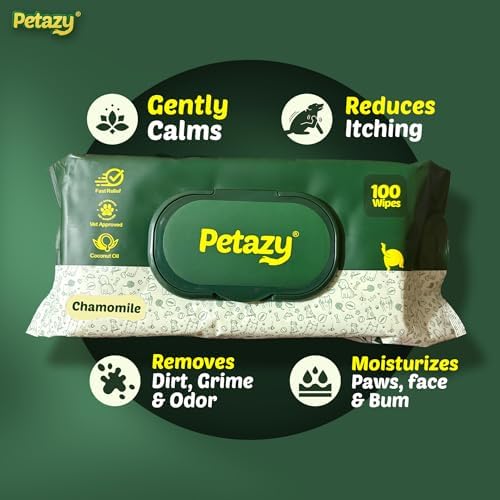 Petazy Pet Wipes for Dogs & Cats - Image 2