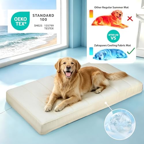 Cooling Dog Bed for X Large Dogs, QMAX>0.5 Waterproof Pet Beds - Image 3