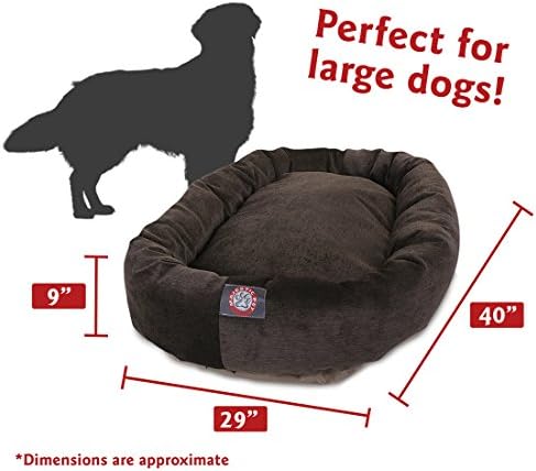 Majestic Pet Villa 40 Inch Shredded Memory Foam Dog Bed - Image 3
