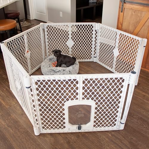 MyPet Petyard Passage: 5.5 Ft. Wide Customizable Folding Dog Playpen - Image 2