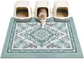 Unicorn Catcher 40"x30" Cat Litter Mat Non-Slip Washable Litter Box Mat by UnicornCatcher