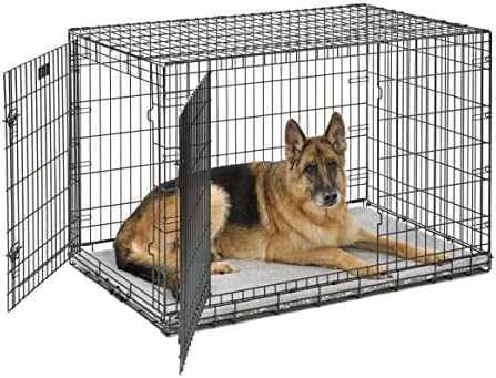 MidWest Homes for Pets Midwest Quiet Time Reversible Dog Crate Pan Cover - Image 5