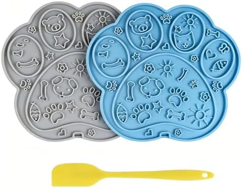Paw Shaped Lick Mat for Dogs and Cats by Wfciosdv