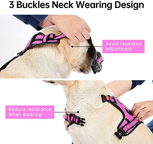 IVY&LANE No Pull Dog Harness for Small Dogs, Reflective Dog Vest Harness - Image 3