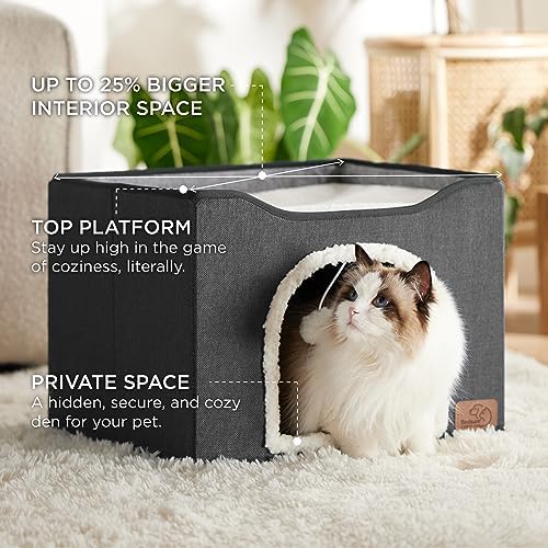 Bedsure Cat House Bed for Indoor Cats - Image 2