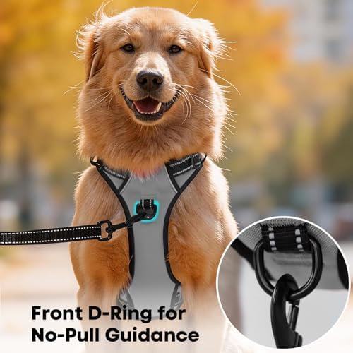 PoyPet No Pull Dog Harness Small, Reflective Vest - Image 2