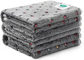 Luciphia 1 Pack 3 Blankets Super Soft Cute Dot Pattern Pet Blanket Flannel Throw by luciphia