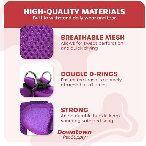 Downtown Pet Supply Step-in Dog Harness – No Pull, Adjustable Padded Mesh - Image 4