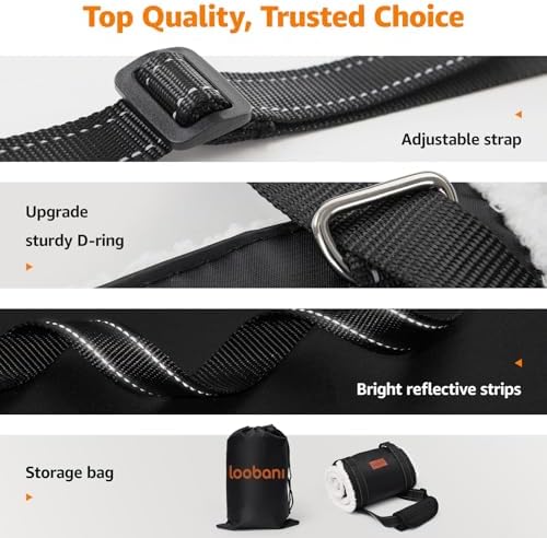 LOOBANI Portable Dog Sling for Small Dogs Hind Leg Support Weak Rear Legs - Image 6