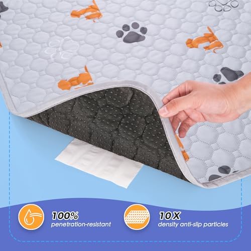 WanpeeGoo Washable Pee Pads for Dogs, Waterproof, 18 x 24 in, 2 Pack - Image 3