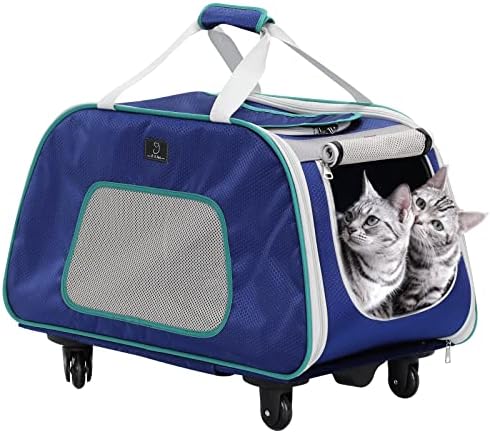 A 4 Pet Foldable Dog Carrier on Wheels by A4PET