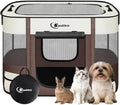 Siedihit 28" Dog Playpen, Cat Puppy Pen, Pet Portable Crate Indoor Outdoor by Siedihit