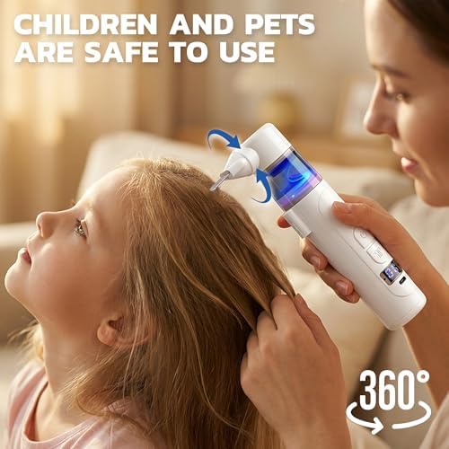 Electric Lice Comb, 2-in-1 Metal Vacuum Comb - Image 6