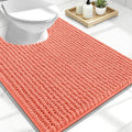 OLANLY Thick Chenille Toilet Rugs U-Shaped 24x20 by OLANLY