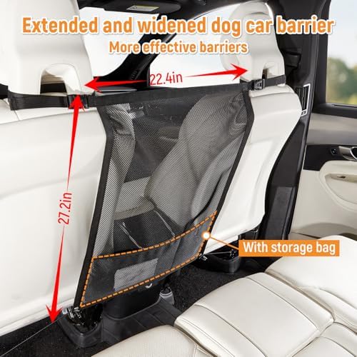 Dog Car Barrier, Car Divider Net - Image 2