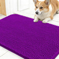 OLANLY Dog Door Mat for Muddy Paws 24x16, Super Absorbent Chenille Mud Mat by OLANLY