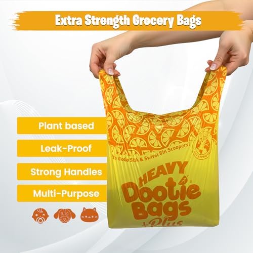 Heavy Dootie Citrus Scented Dog Poop Bags - Image 2