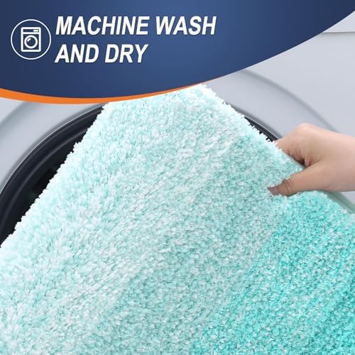 OLANLY Bathroom Runner Rug 45x27, Extra Soft Absorbent Microfiber Bath Rugs - Image 6