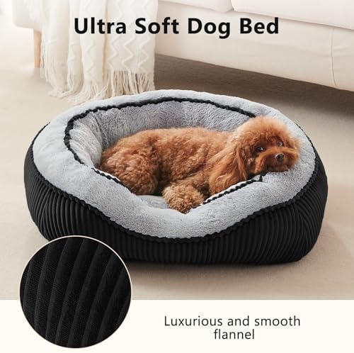 Dog Beds for Medium Small Dogs, Washable Pet Bed - Image 3