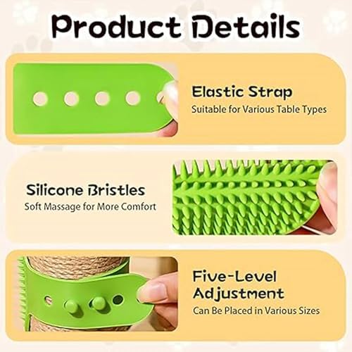 Silicone Pet Grooming Brush for Dogs & Cats – Soft Bath Brush, Gentle - Image 4