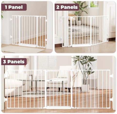 29.4-78" Extra Wide Baby Gate, Long Dog Gates Indoor - Image 6