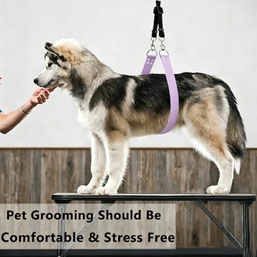 Pet Dog Grooming Belly Strap – 2 Inch Wide Waterproof PVC Support Band - Image 5