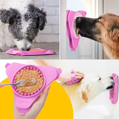 Aquapaw Lick Mat for Dogs 2-Pack XL & Small, Suction Cup Dog Slow Feeder Pad & - Image 4