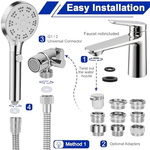 Bathtub Faucet Shower Head Sink - Image 4