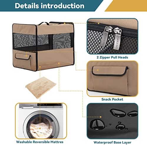 PETSFIT Dog Crate Travel, Portable Dog Crate - Image 4