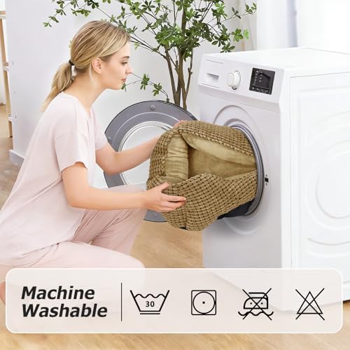 MIXJOY Dog Beds for Medium Dogs Washable, Rectangle Pet Bed Medium Size Dog - Image 6