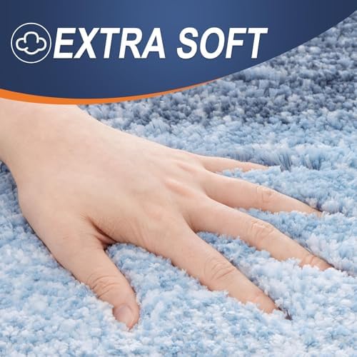 OLANLY Bathroom Runner Rug 59x20, Extra Soft Absorbent Microfiber Bath Rugs - Image 2