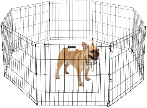Pet Trex 24" Exercise Playpen for Dogs Eight 24" x 24" High Panels by Pet+Trex