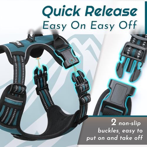 Eagloo Dog Harness for Large Dogs, No Pull Pet Vest - Image 5