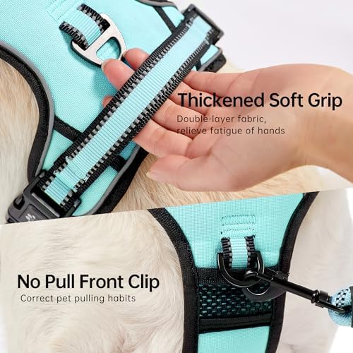 NESTROAD Dog Harness for Small Sized Dog, No Pull Dog Vest Harness Set - Image 3