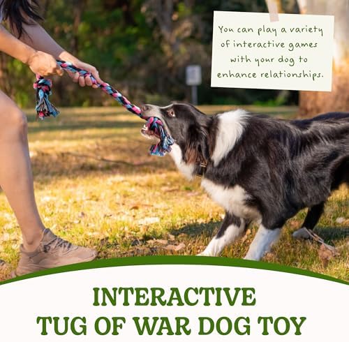 SHARLOVY Dog Rope Toy for for Medium Dogs - Image 4