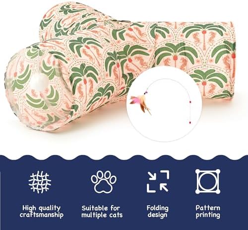 Tempcore Cat Tunnel, 3-Way Collapsible Toy - Image 7