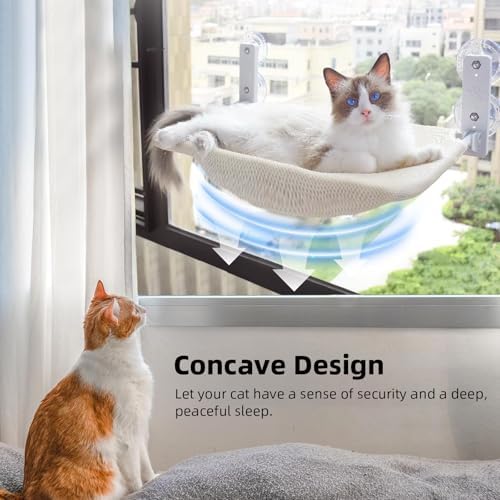 2PCS Replacement Cover for Cat Window Perch, M Size Cordless Cat Window Hammock - Image 6