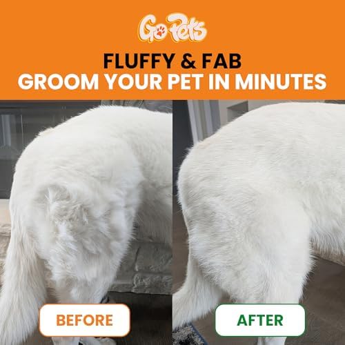 GoPets 2-in-1 Deshedding & Dematting Comb & Grooming Brush - Image 4