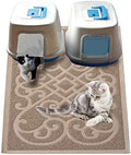 PetLike Cat Litter Box Mat, Thick Kitty Litter Trapping Mat, Waterproof by PetsLikePetLike