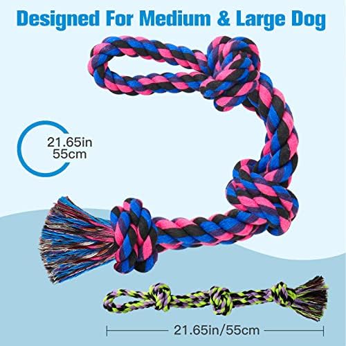 UPSKY Dog Rope Toys 2 Nearly Indestructible Dog Toys, Dog Toy - Image 2