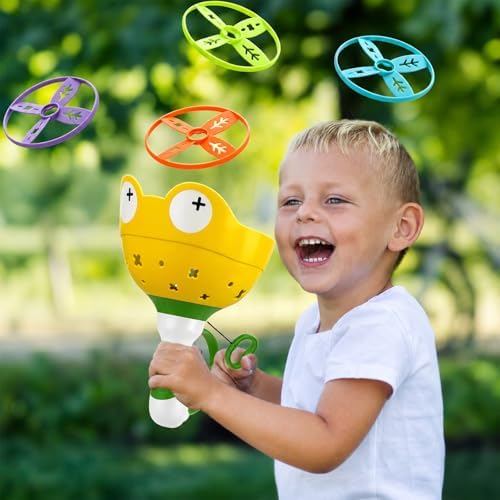 Outdoor Flying Disc Launcher Toys - Image 2