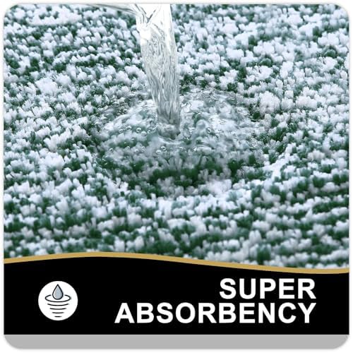 OLANLY Bathroom Rugs 30x20, Absorbent Microfiber Bath Rugs - Image 4