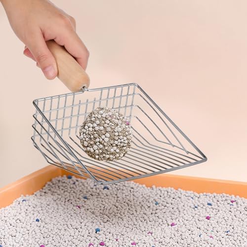 GANAZONO Metal Cat Litter Scoop Set - Image 3