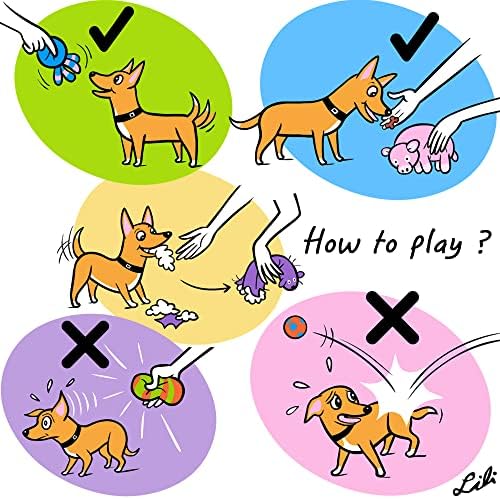 CHIWAVA 4PCS 2.4" Squeak Latex Puppy Toy Funny Animal Sets - Image 5
