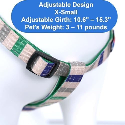 Pawtitas Multicolor Step-in Dog Harness – Adjustable No-Pull Vest - Image 3
